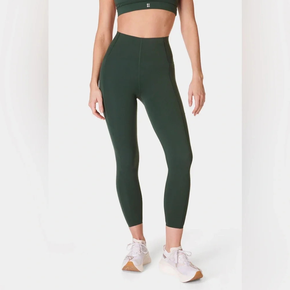 Sweaty Betty Power â Workout Leggings In Olive Green Size M